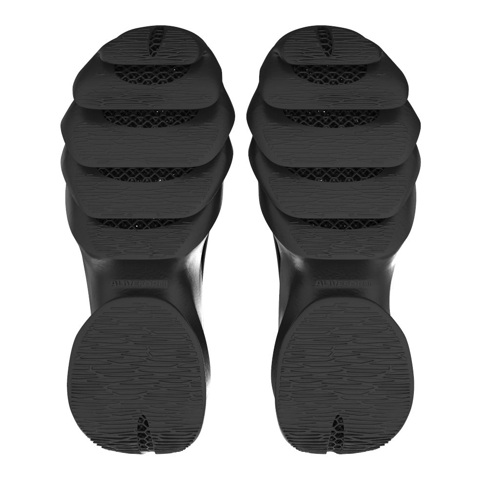 ALIVEFORM_STRATUM FANG LOAFER (Charcoal)