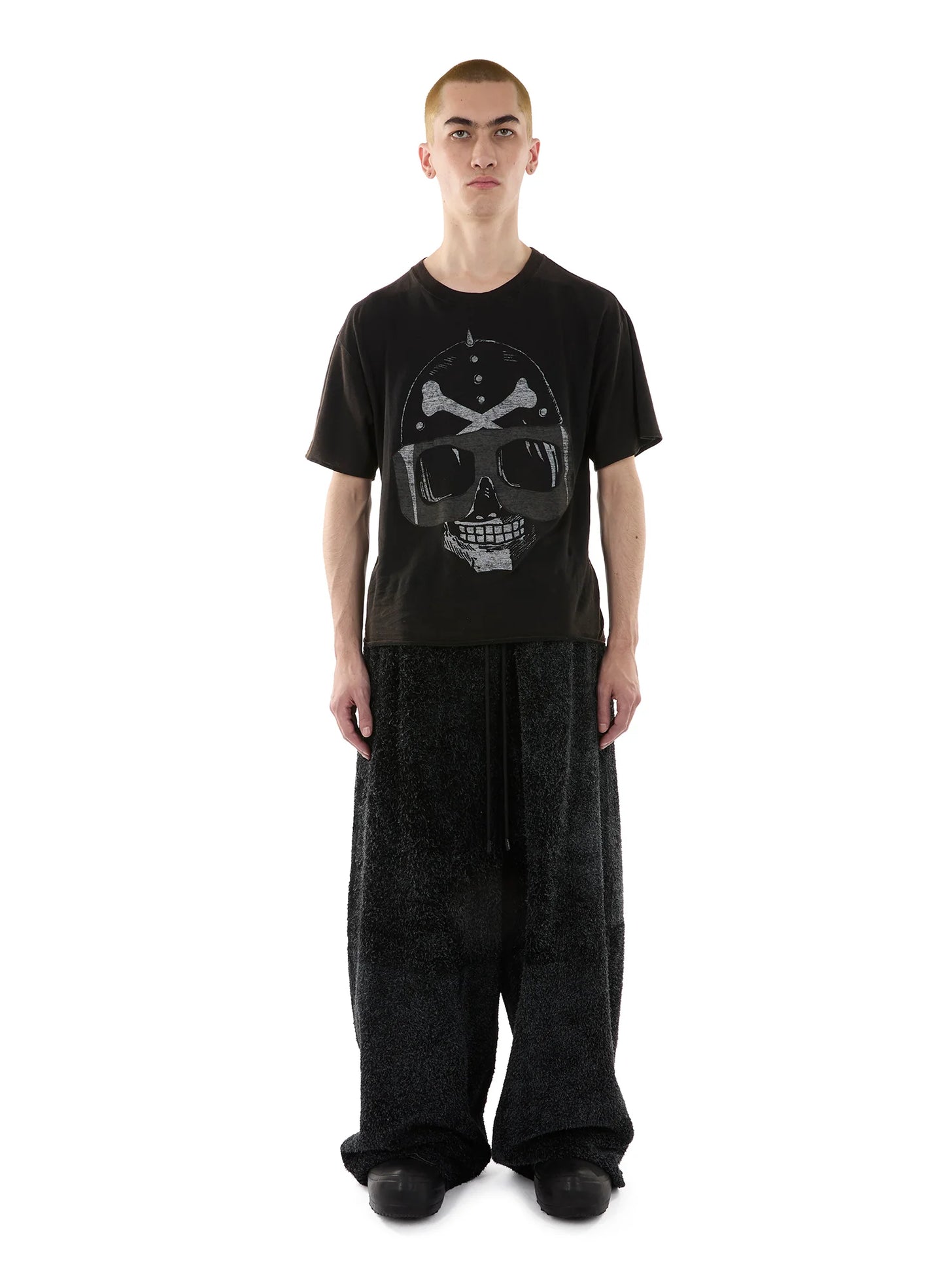 LU'U DAN_THRASH TEE (Black)