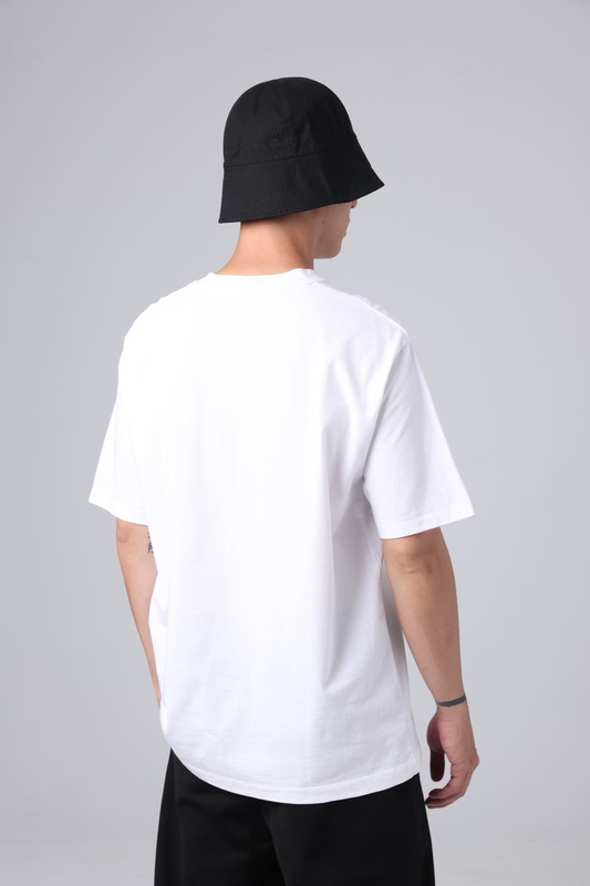 LOOSEJOINTS_VERNON O’MEALLY - '30 SECONDS OVER WONDERLAND' S/S TEE (White)