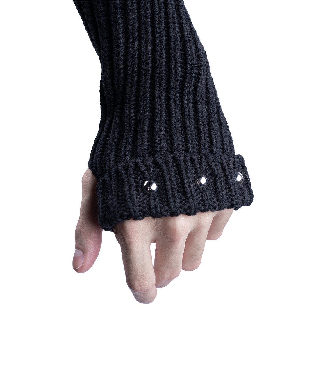 INCODER_Soft Armor Knit Jacket (Black)