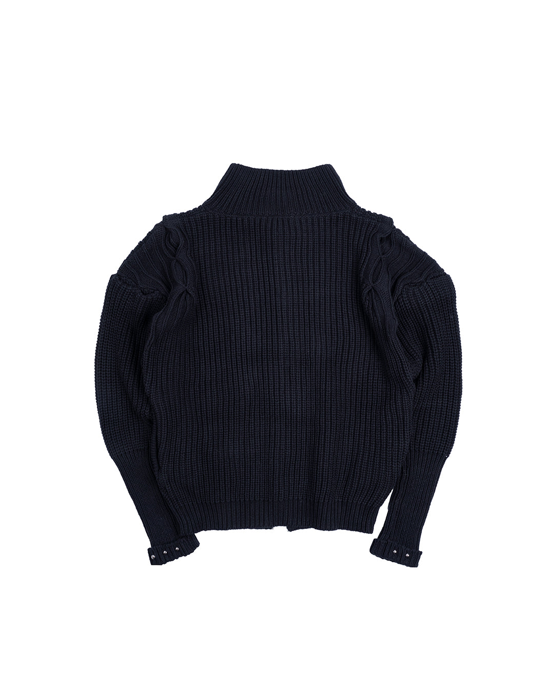 INCODER_Soft Armor Knit Jacket (Black)