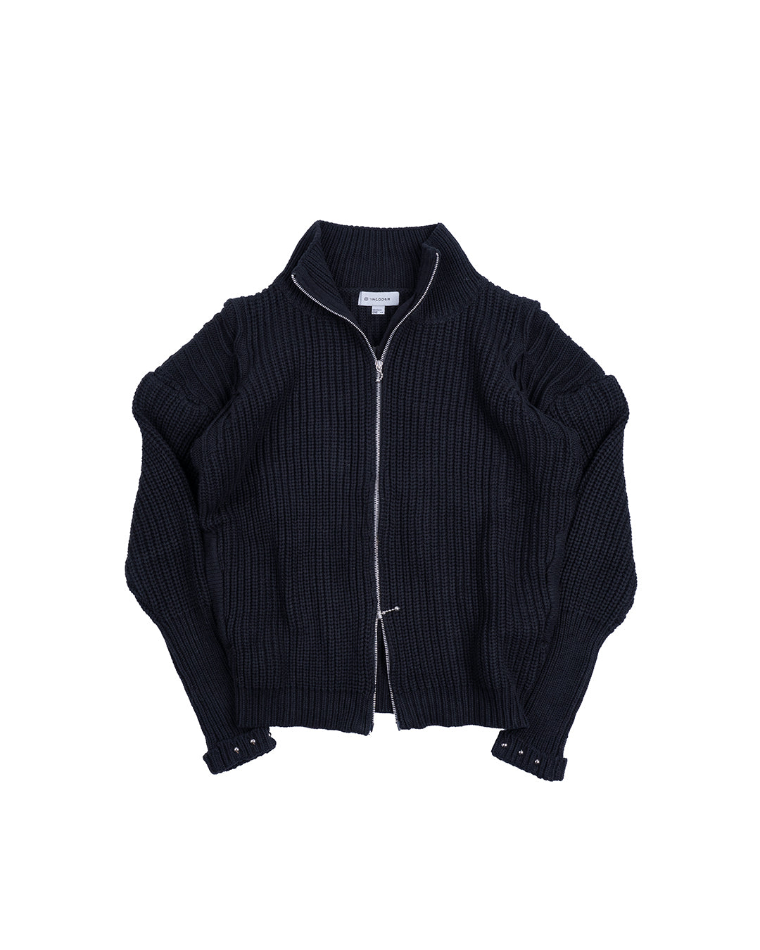 INCODER_Soft Armor Knit Jacket (Black)