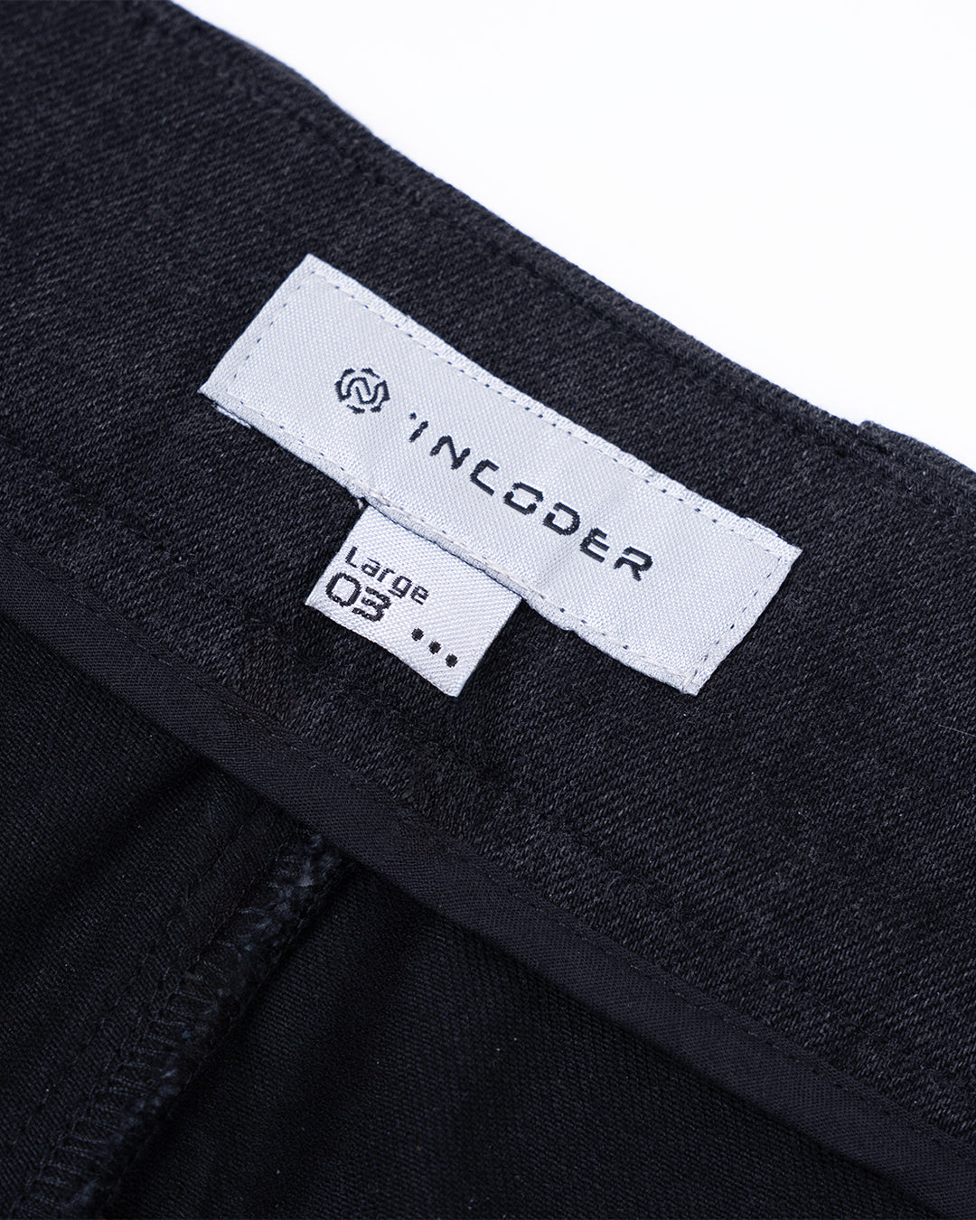 INCODER_Shift denim loose fit (Black)
