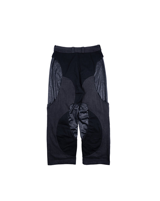 INCODER_Shift denim loose fit (Black)