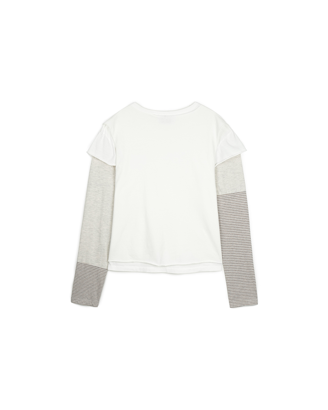 Protocol Index_Layered Patch Long Sleeve (Ivory)