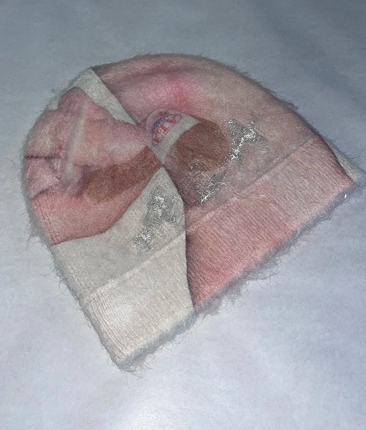 ALA TIANAN_BAND-AIDS PRINT FELT REFLECTIVE JACQUARD BEANIE