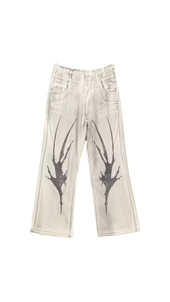 Ò line_Claw Jeans (Dirty White)