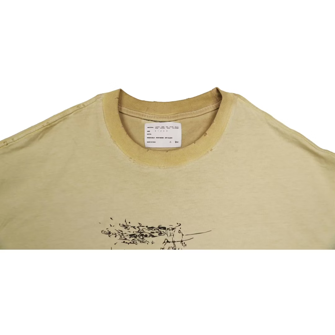 Ò line_Distòry T (Dirty White)