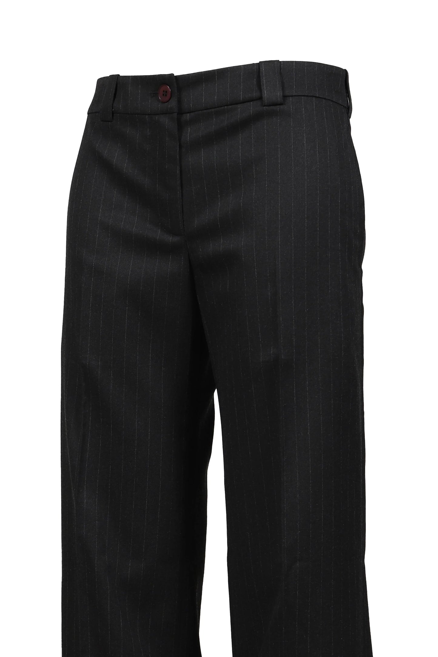 AVAVAV_PETRA SHAR PEI SUITPANT PINSTRIPE (Black)