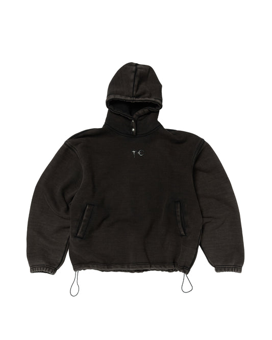 Thug Club_Devil Peace Patch Hoodie (Black)