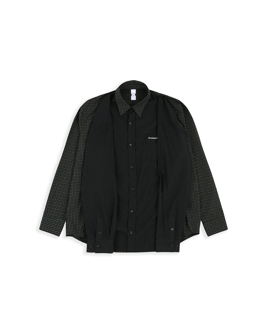 Protocol Index_FOUR HANDS CHECK SHIRTS (Black)