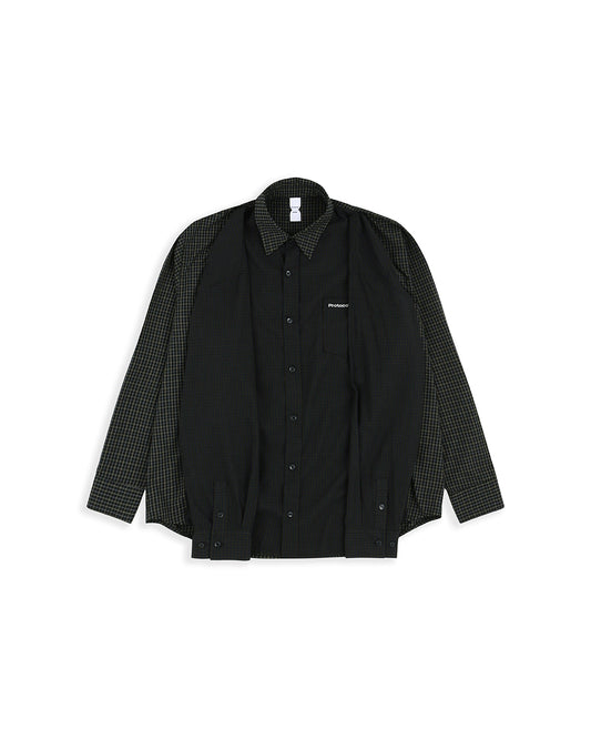 Protocol Index_FOUR HANDS CHECK SHIRTS (Black)