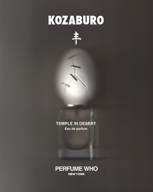 PERFUME WHO_KOZABURO-TEMPLE IN DESERT