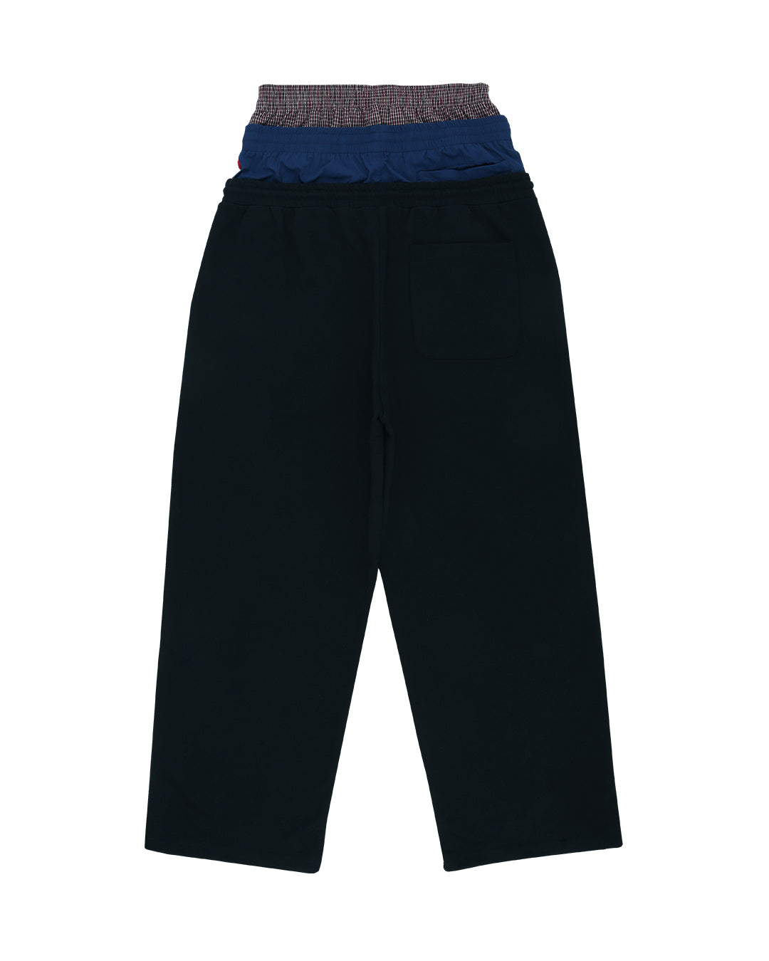 Protocol Index_3 LAYERED SWEAT PANTS (Black)