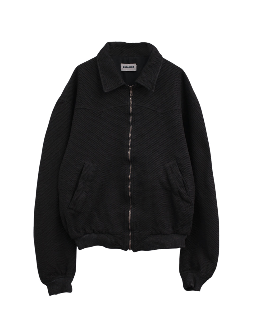KOZABURO_Alamos Jacket - Hex Sashiko (Black)