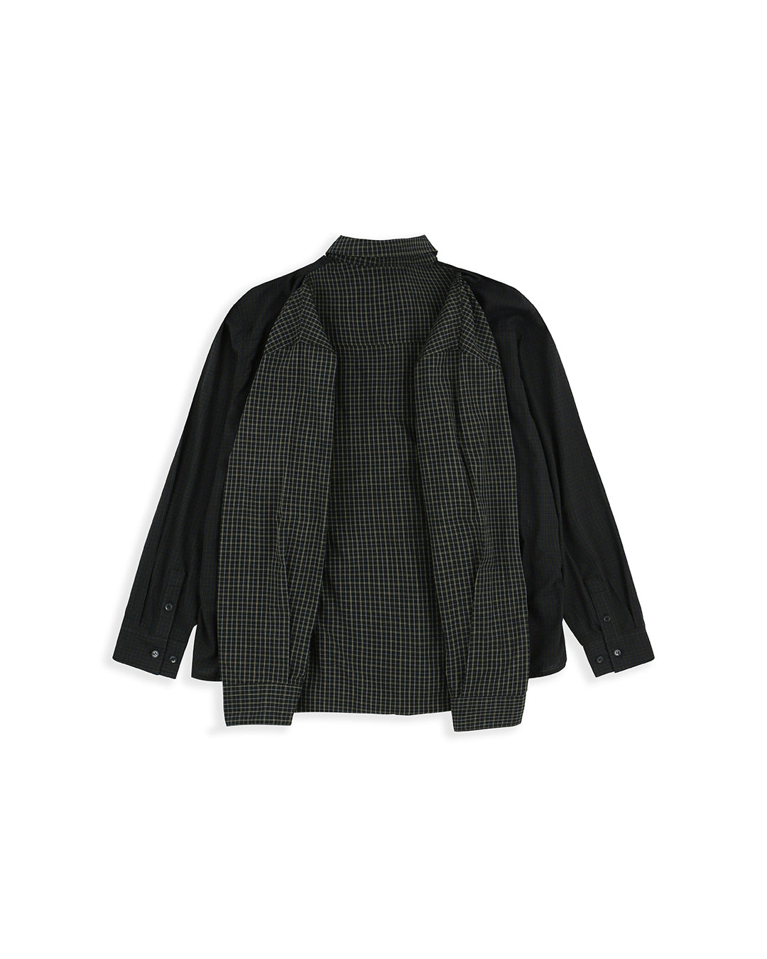 Protocol Index_FOUR HANDS CHECK SHIRTS (Black)