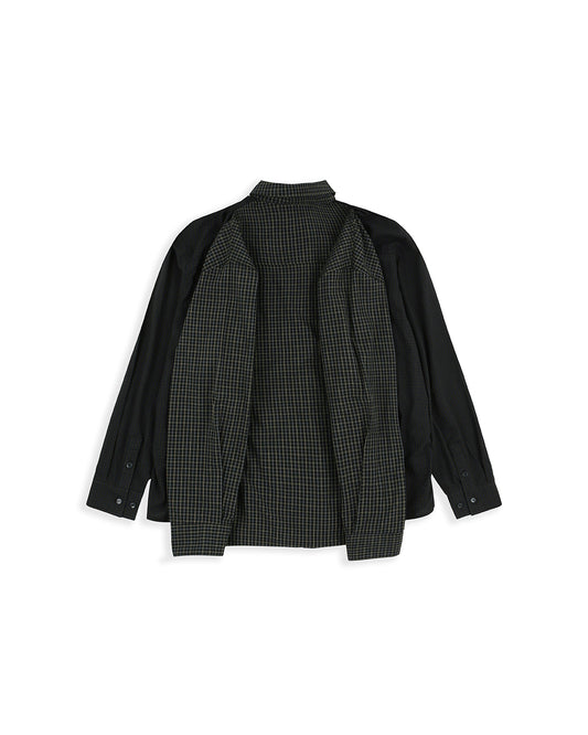 Protocol Index_FOUR HANDS CHECK SHIRTS (Black)