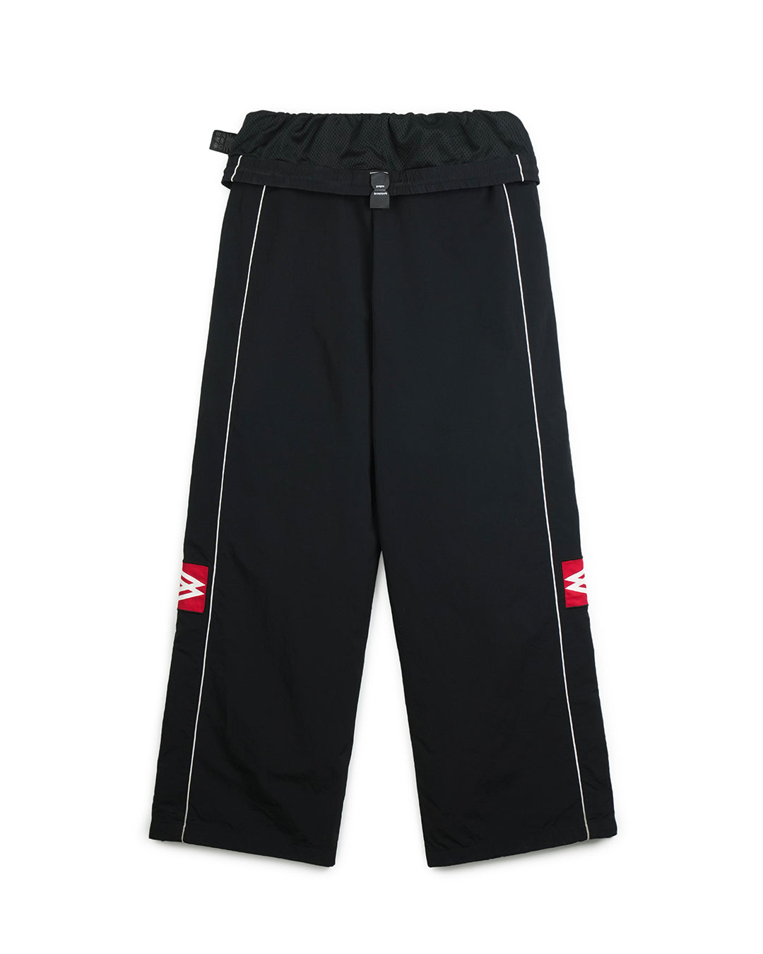 Protocol Index_FOLDED TRACK PANTS (Black)