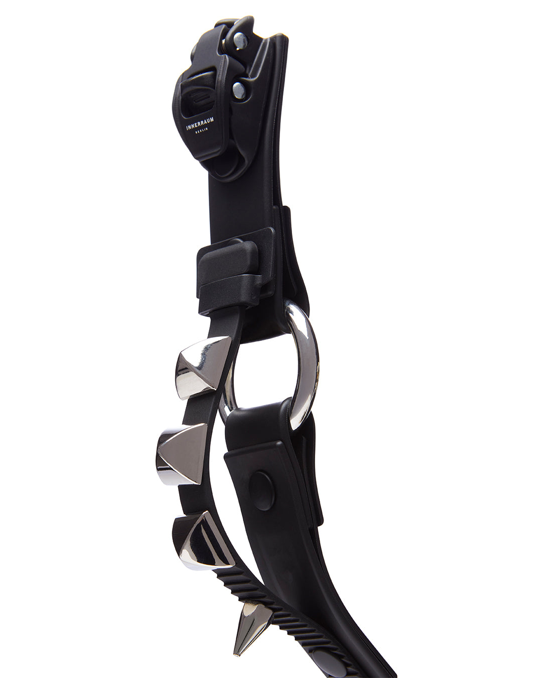 INNERRAUM_OBJECT B01 1-RING-STUDS-BRACELET (Black Matt)