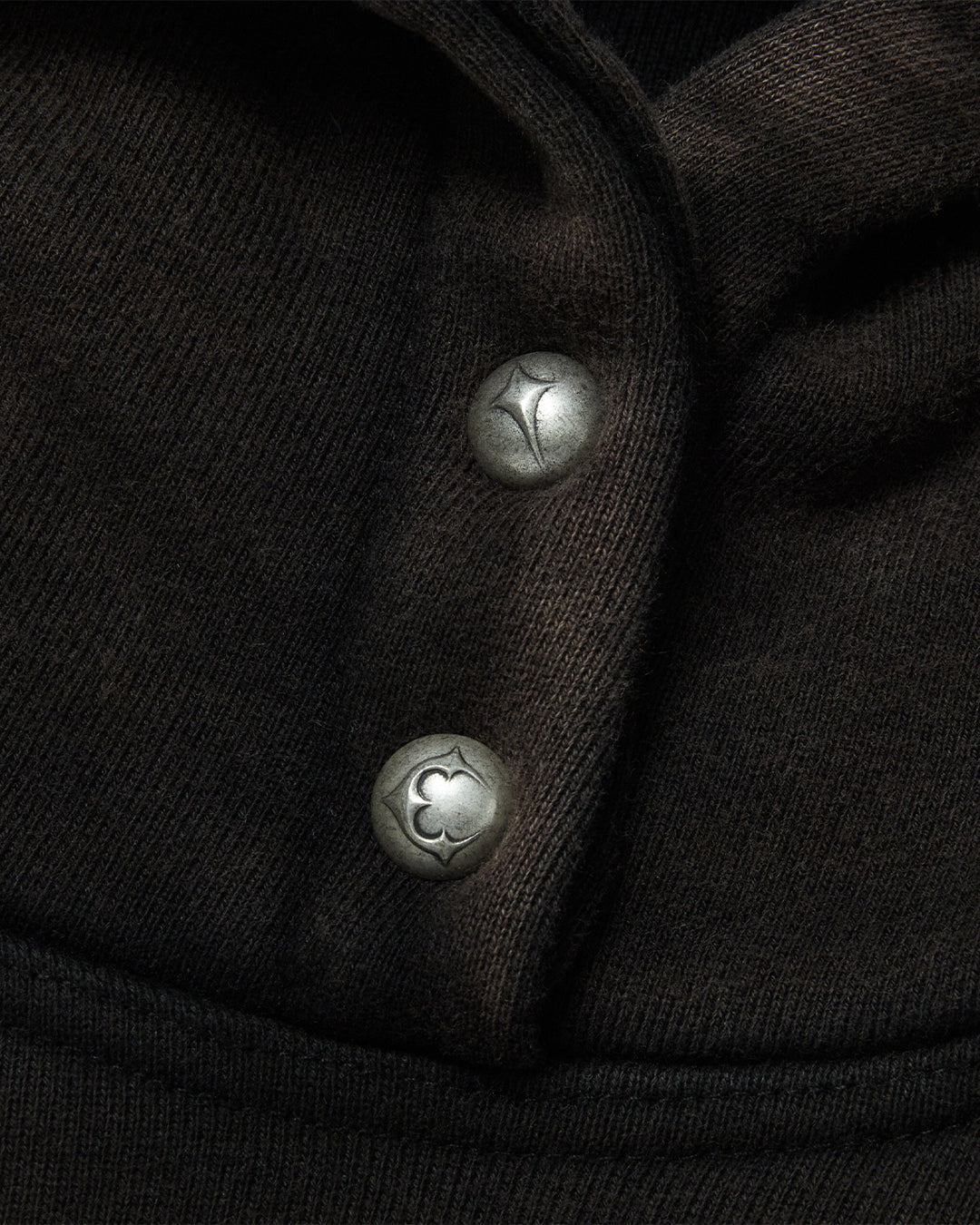 Thug Club_Devil Peace Patch Hoodie (Black)