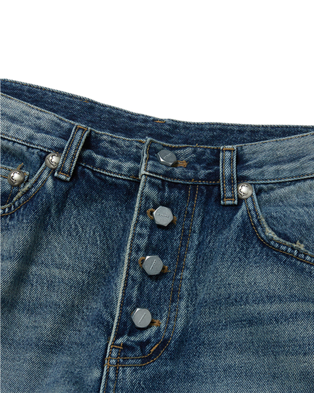 Thug Club_Vintage Double Knee Pants (Blue)