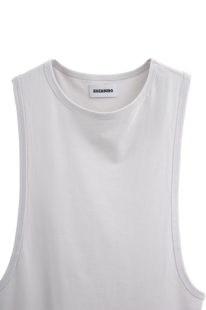KOZABURO_MUSCLE TANK (Beige)