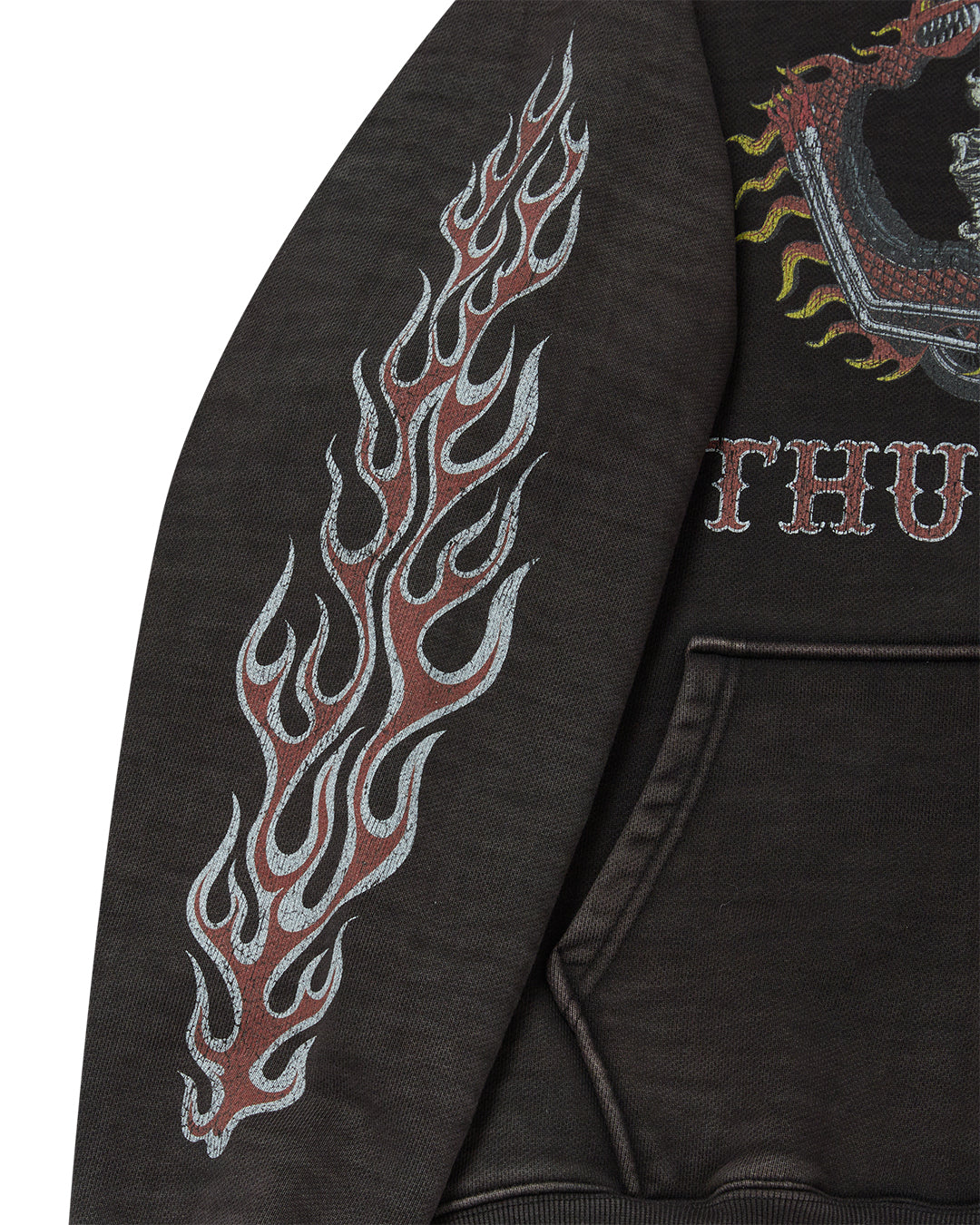 Thug Club_Dragon Chopper Hoodie (Black)