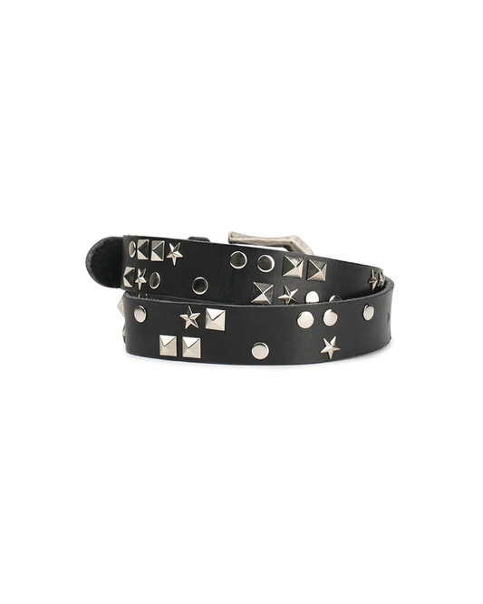 Protocol Index_Studded Belts (Black)