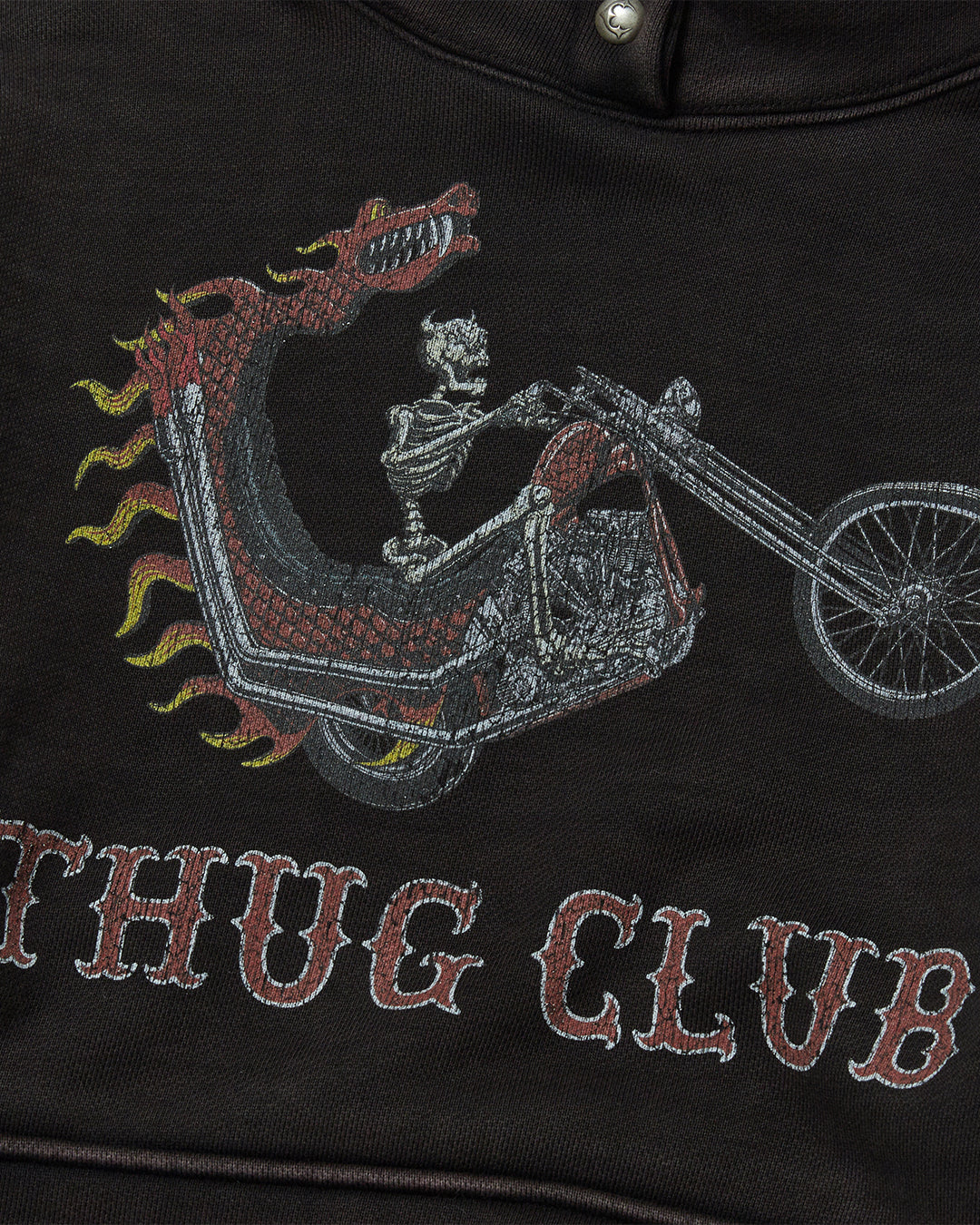 Thug Club_Dragon Chopper Hoodie (Black)