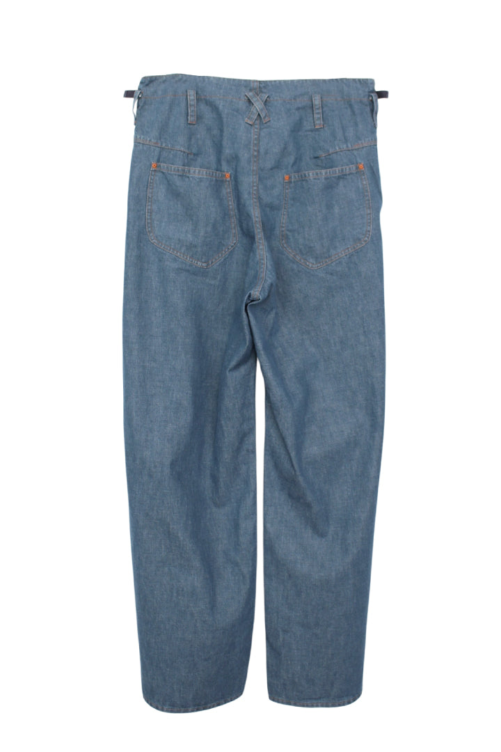KOZABURO_WIDE LEG TROUSERS (Ice Blue)