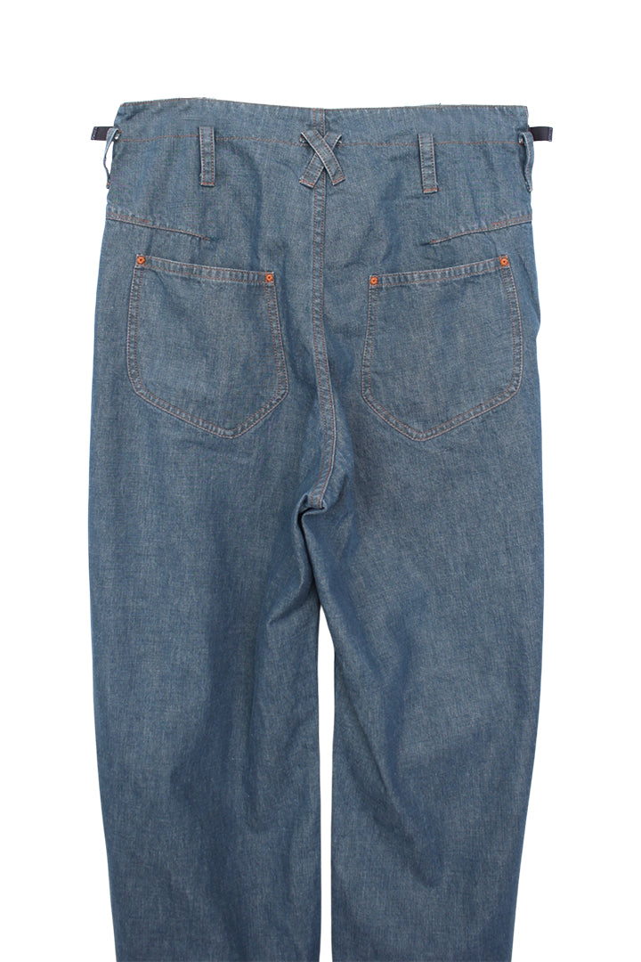 KOZABURO_WIDE LEG TROUSERS (Ice Blue)