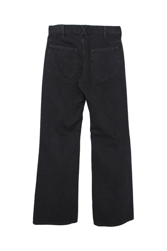 KOZABURO_LOOPER BOOT CUT JEANS (Black)
