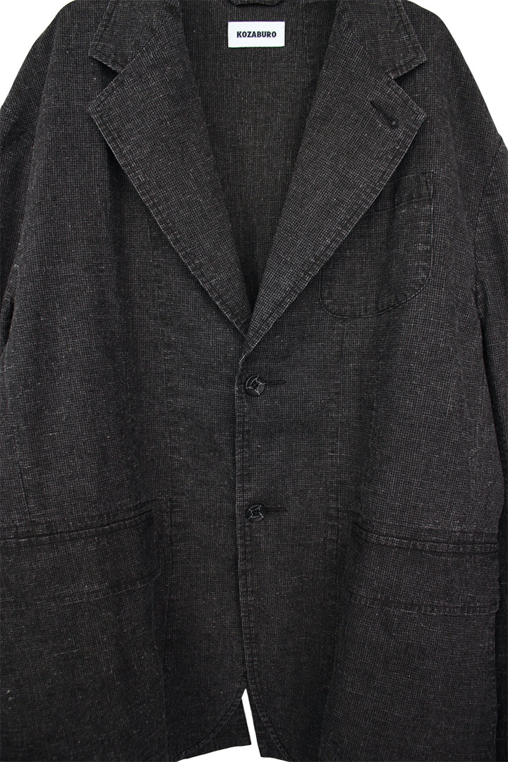 KOZABURO_SACK JACKET (Sumi Black)
