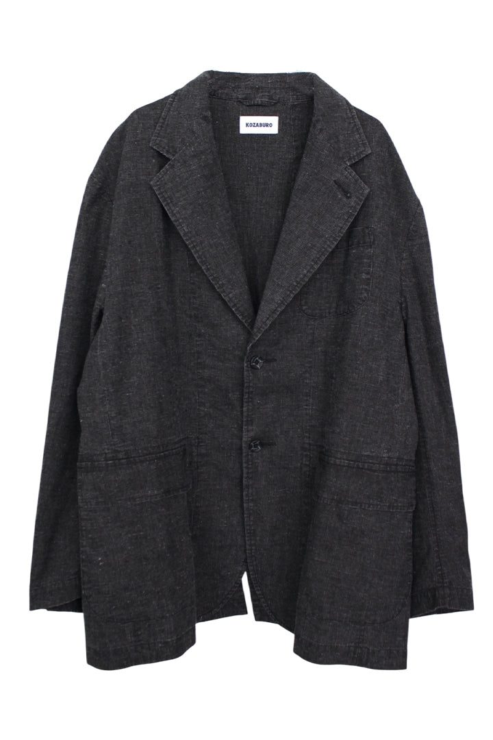 KOZABURO_SACK JACKET (Sumi Black)