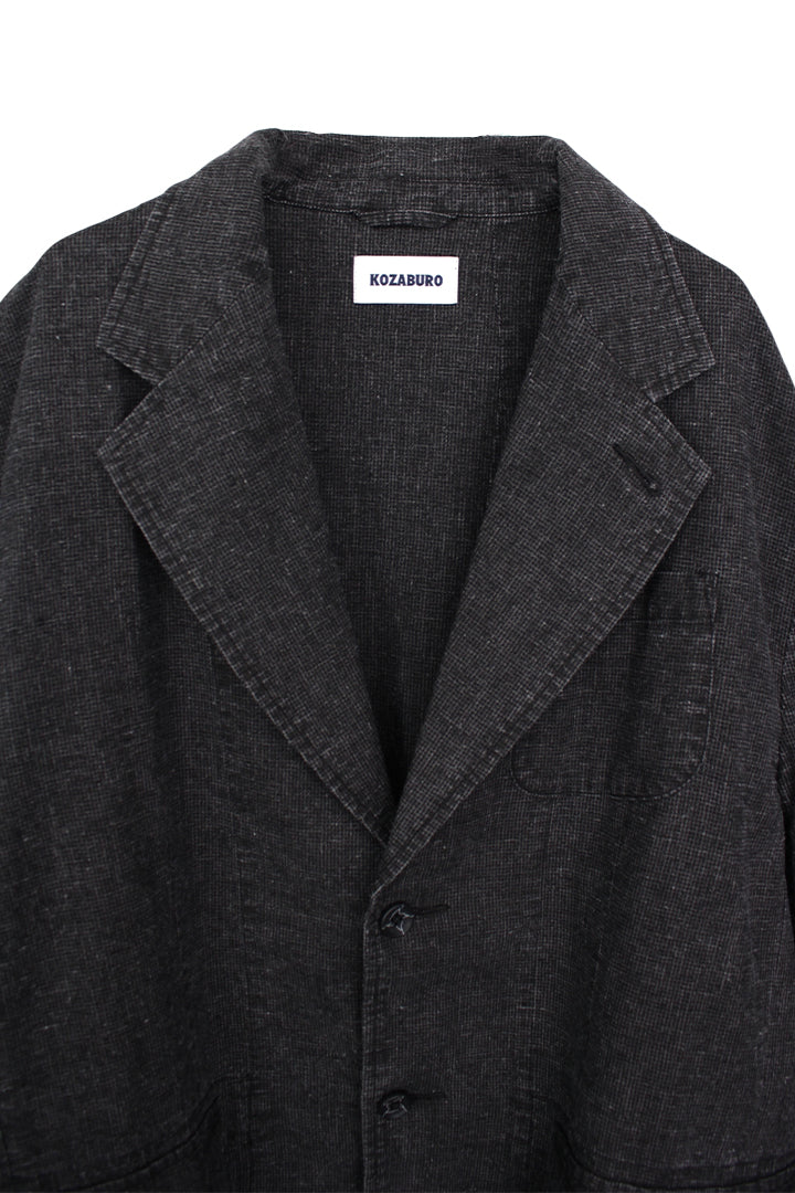 KOZABURO_SACK JACKET (Sumi Black)