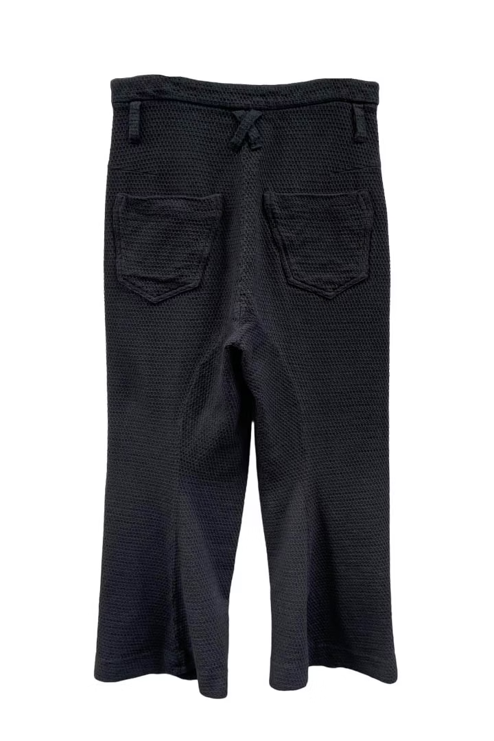 KOZABURO_3D SHAPED TROUSERS (Black)
