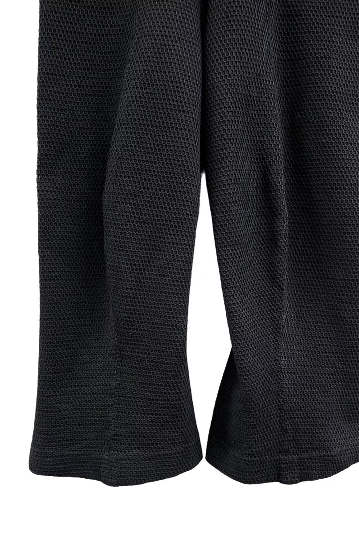 KOZABURO_3D SHAPED TROUSERS (Black)