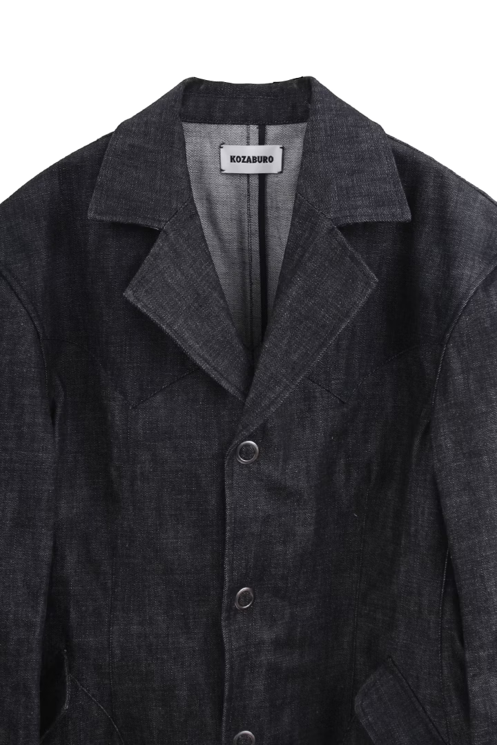 KOZABURO_WESTERN JACKET (Black)