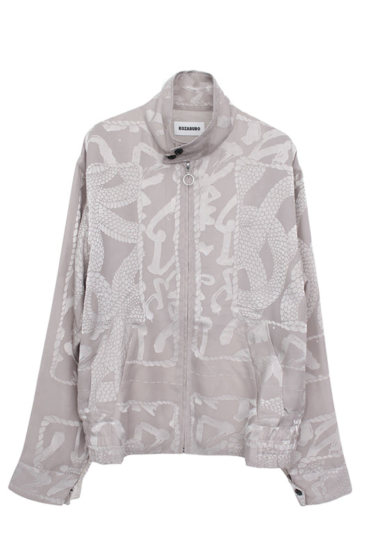 KOZABURO_OPAL SWING JACKET (Beige)