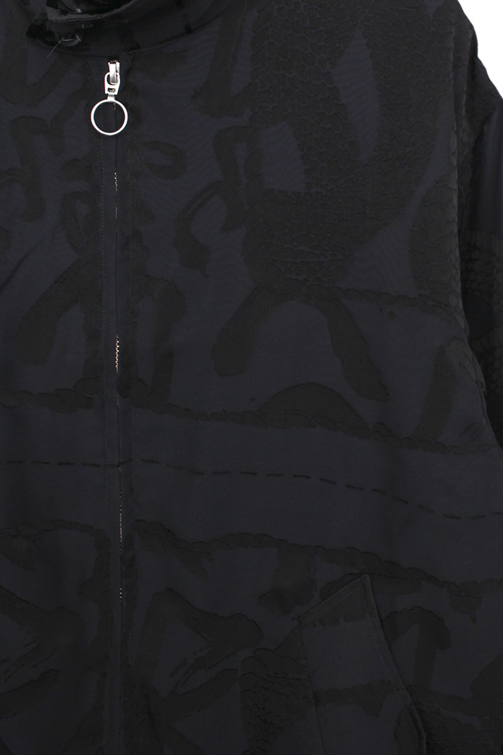KOZABURO_OPAL SWING JACKET (Black)