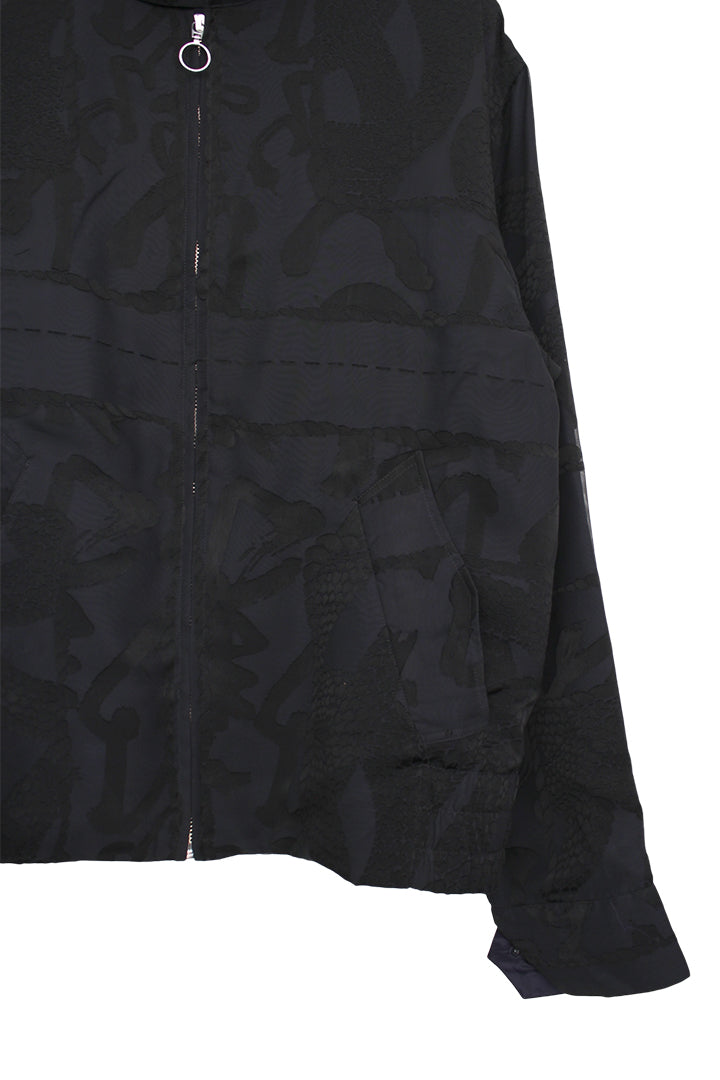 KOZABURO_OPAL SWING JACKET (Black)