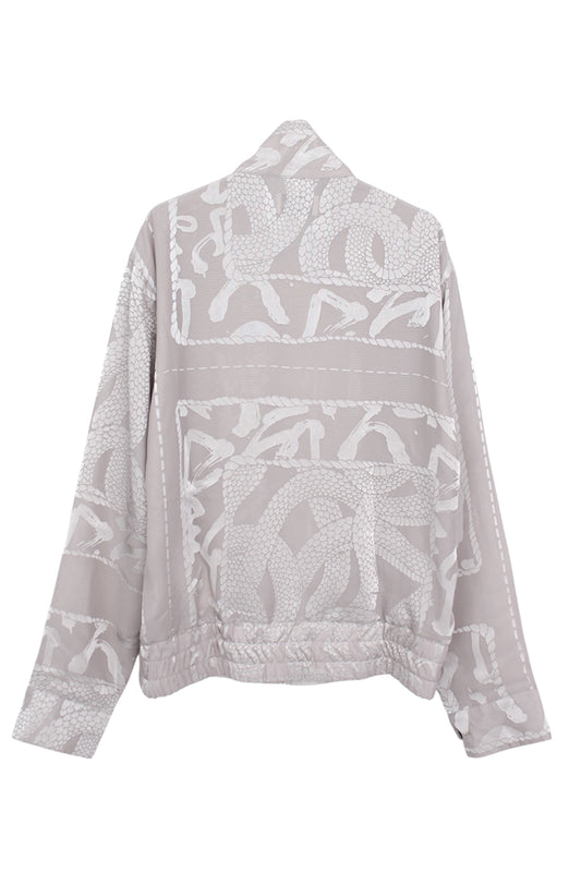 KOZABURO_OPAL SWING JACKET (Beige)