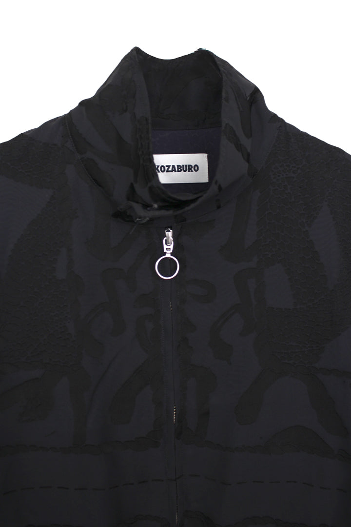 KOZABURO_OPAL SWING JACKET (Black)