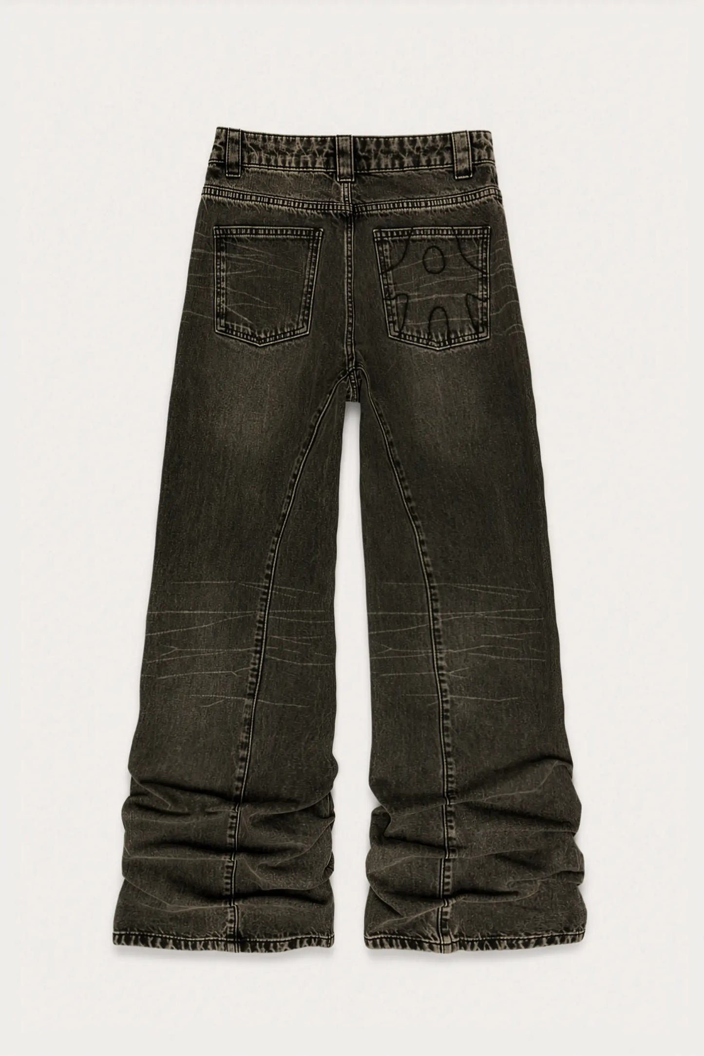 AVAVAV_JESSIE PLEATED JEANS (Stonewash)