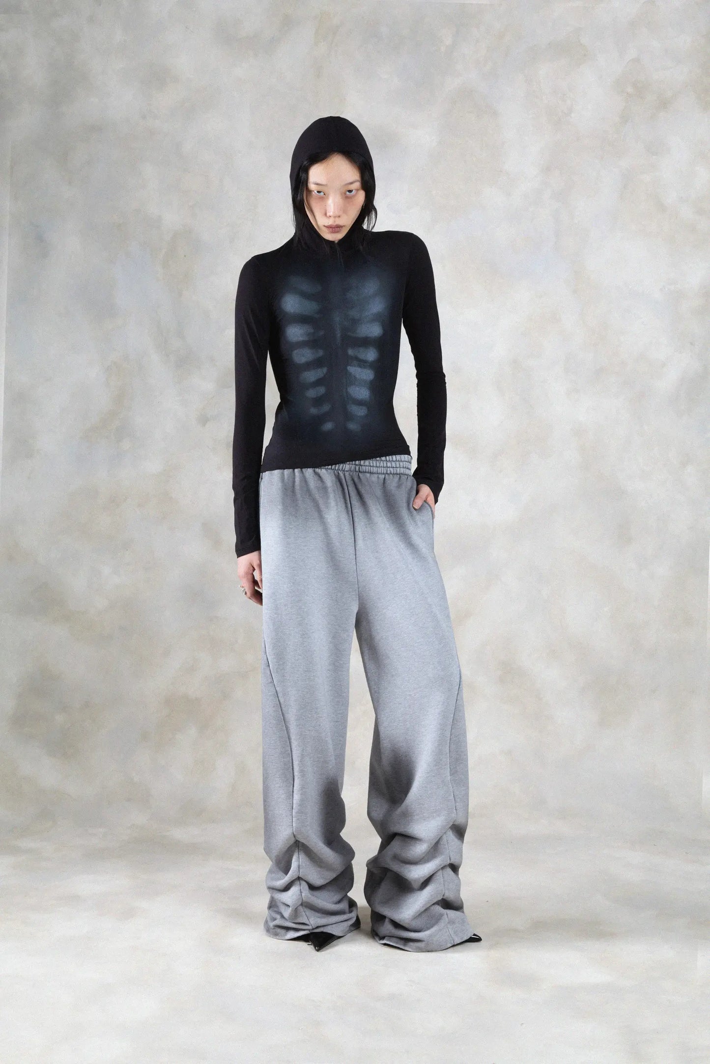 AVAVAV_X-RAY HOODED BASELAYER (Black)