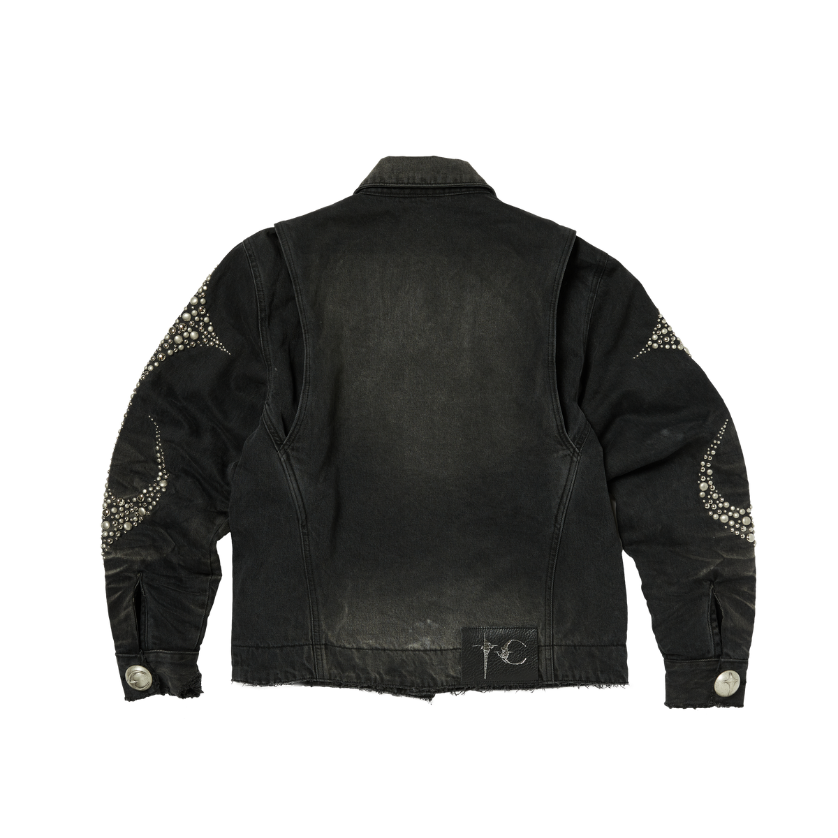 Thug Club_Iron Steel Focus Denim Jacket (Black)