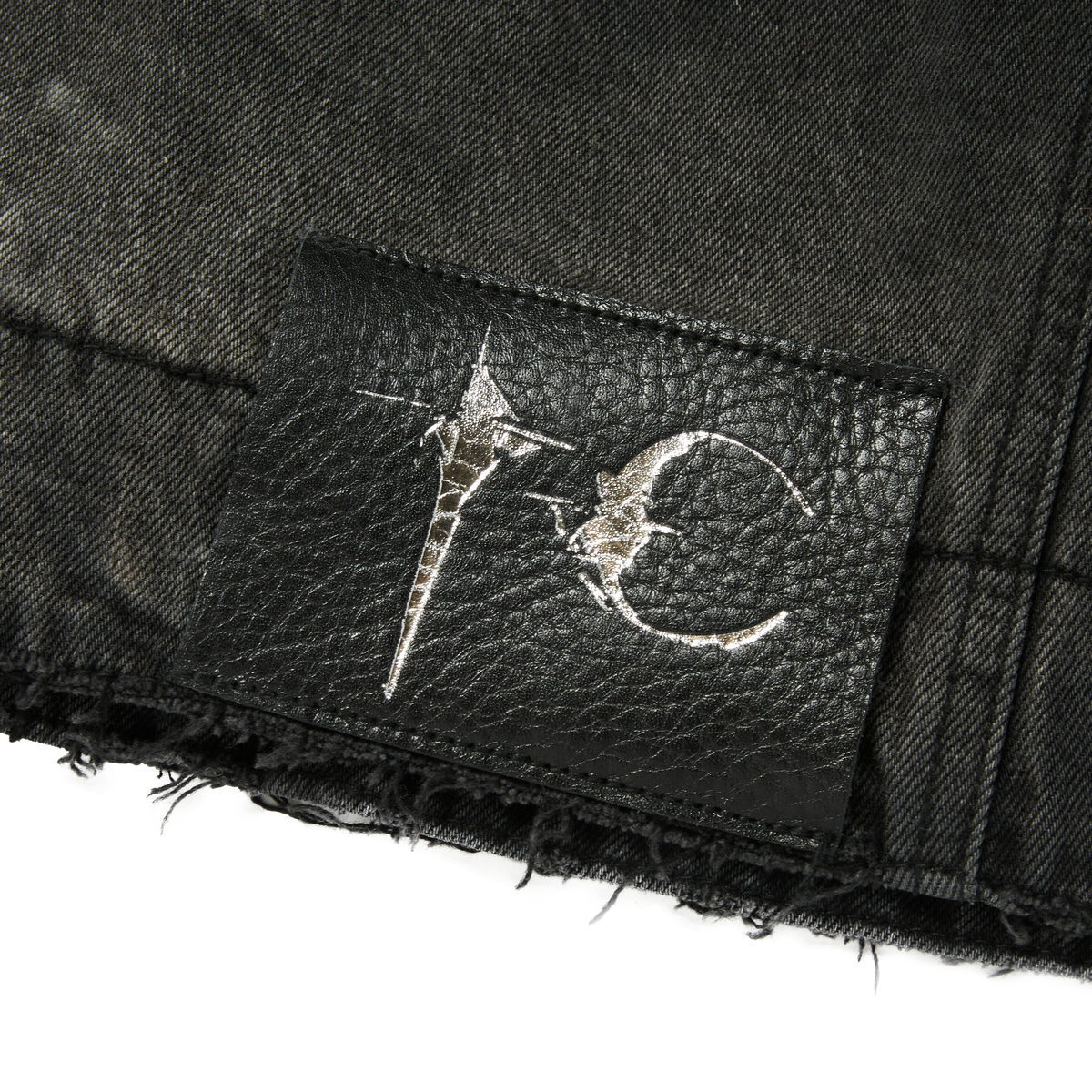 Thug Club_Iron Steel Focus Denim Jacket (Black)