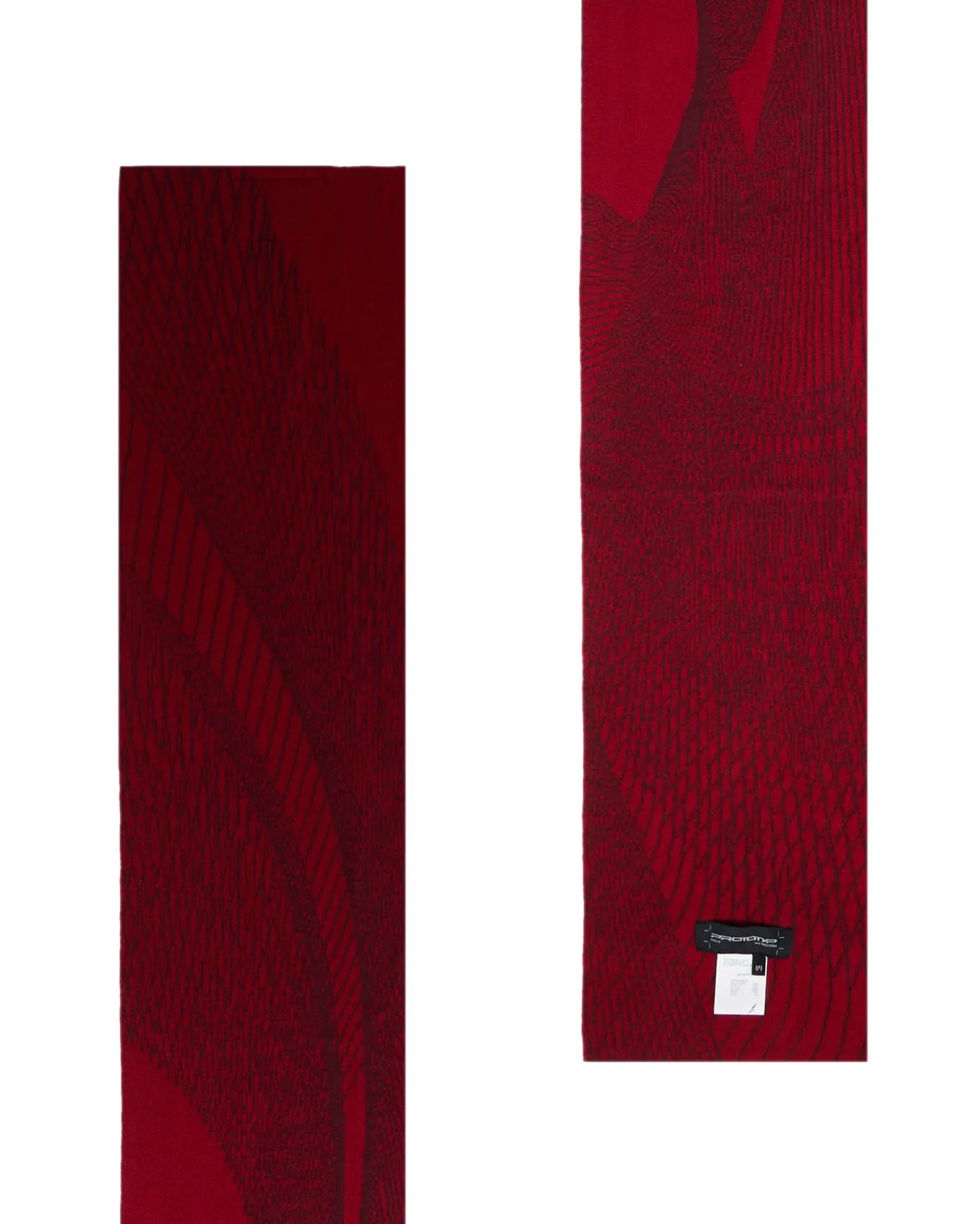 PROTOTYP_PTP-25A-ACC-005 ACCELERATION Fluxwave Neck Scarf (Vermillion)