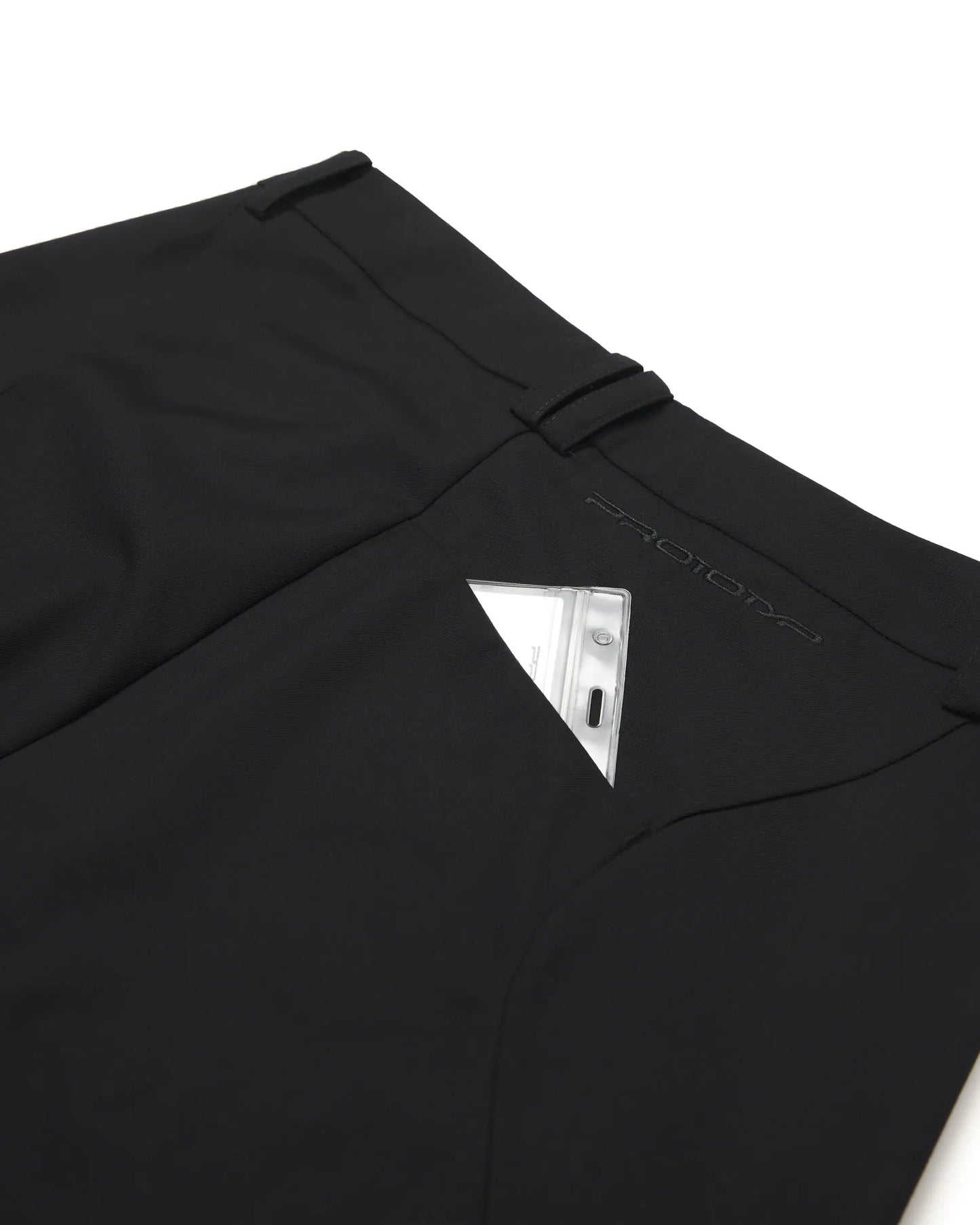PROTOTYP_PTP-25A-SU-LPT-001 ACCELERATION AXIS Folded Trousers (Black)