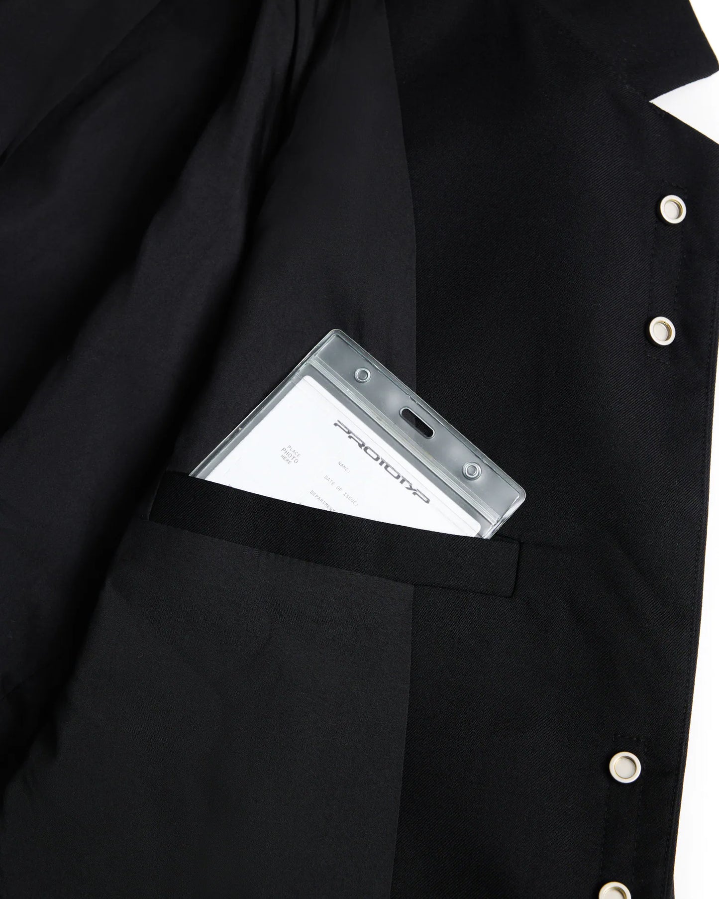PROTOTYP_PTP-25A-SU-JKT-001 ACCELERATION AXIS Blazer Jacket (Black)